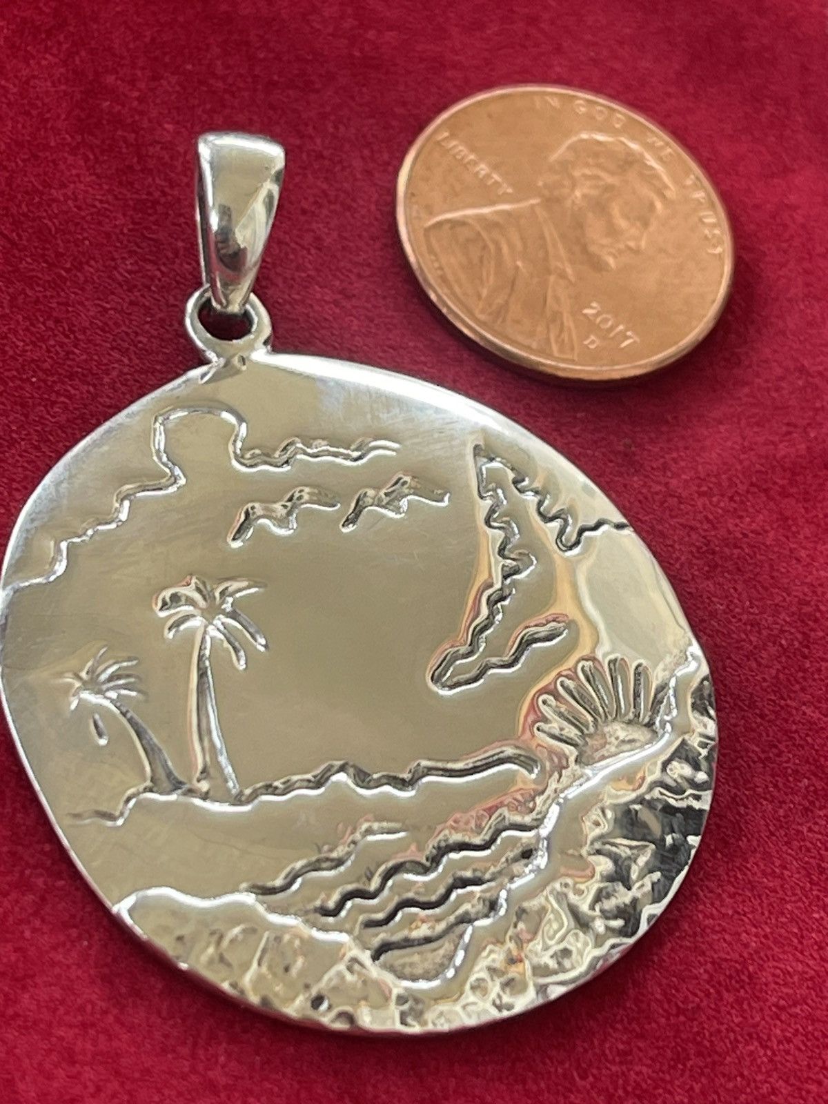 Vintage Vintage sterling silver pendant Size ONE SIZE - 4 Thumbnail