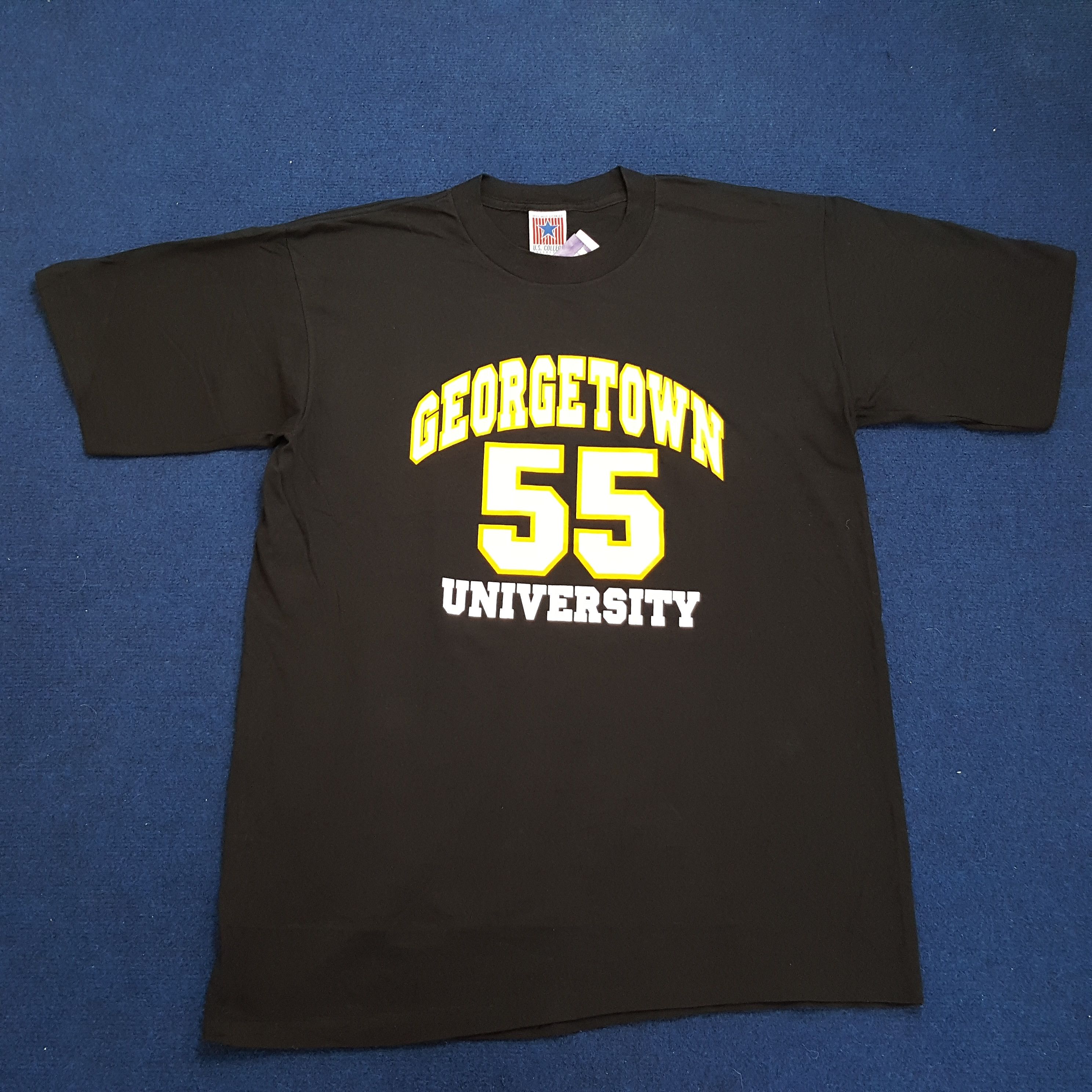 Vintage Vintage Georgetown University 55 American College T-shirt Size US L / EU 52-54 / 3 - 1 Thumbnail