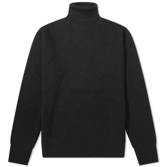 Our Legacy AW19 Submarine Rollneck Turtleneck Black 46 M4193SB | Grailed