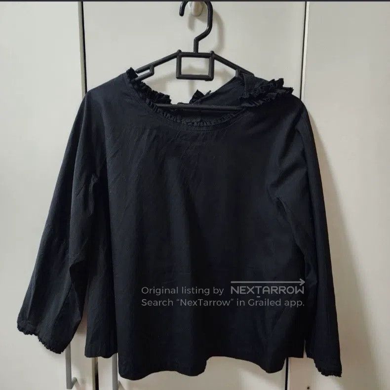 Comme des Garcons Comme Des Garcons Frilly Black Top 2015 Style Size S / US 4 / IT 40 - 1 Thumbnail