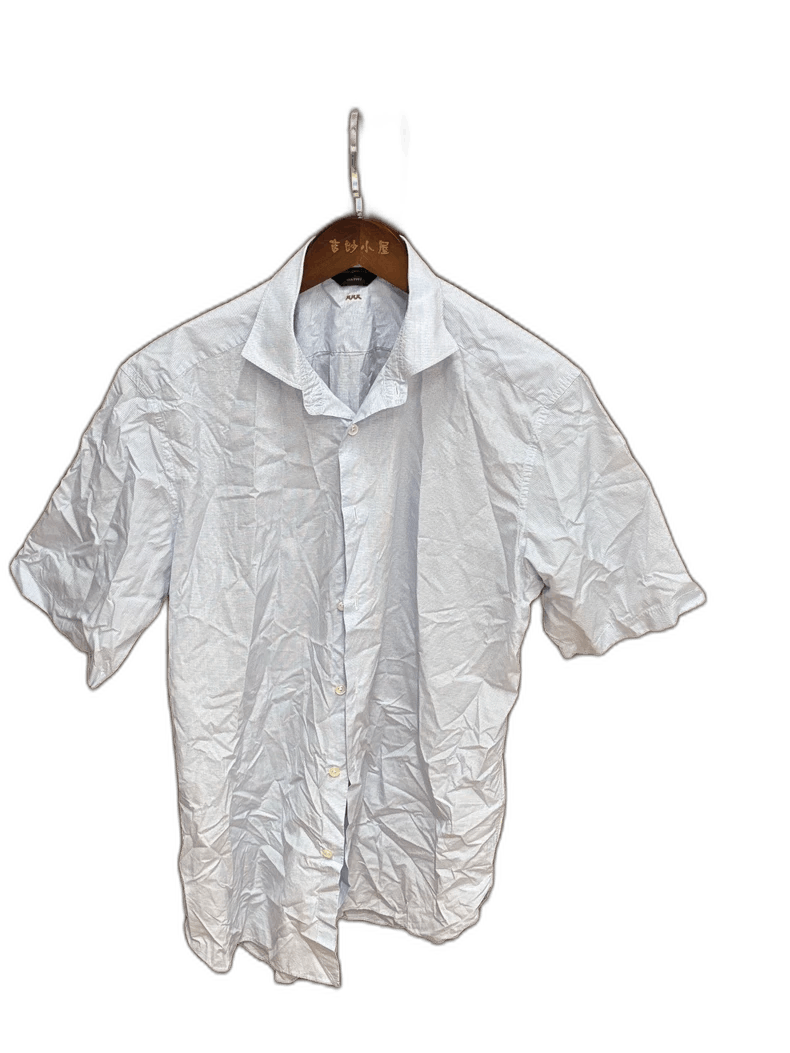 Ermenegildo Zegna Ermenegildo Zegna Italian Short Sleeve Shirt Size US L / EU 52-54 / 3 - 1 Thumbnail