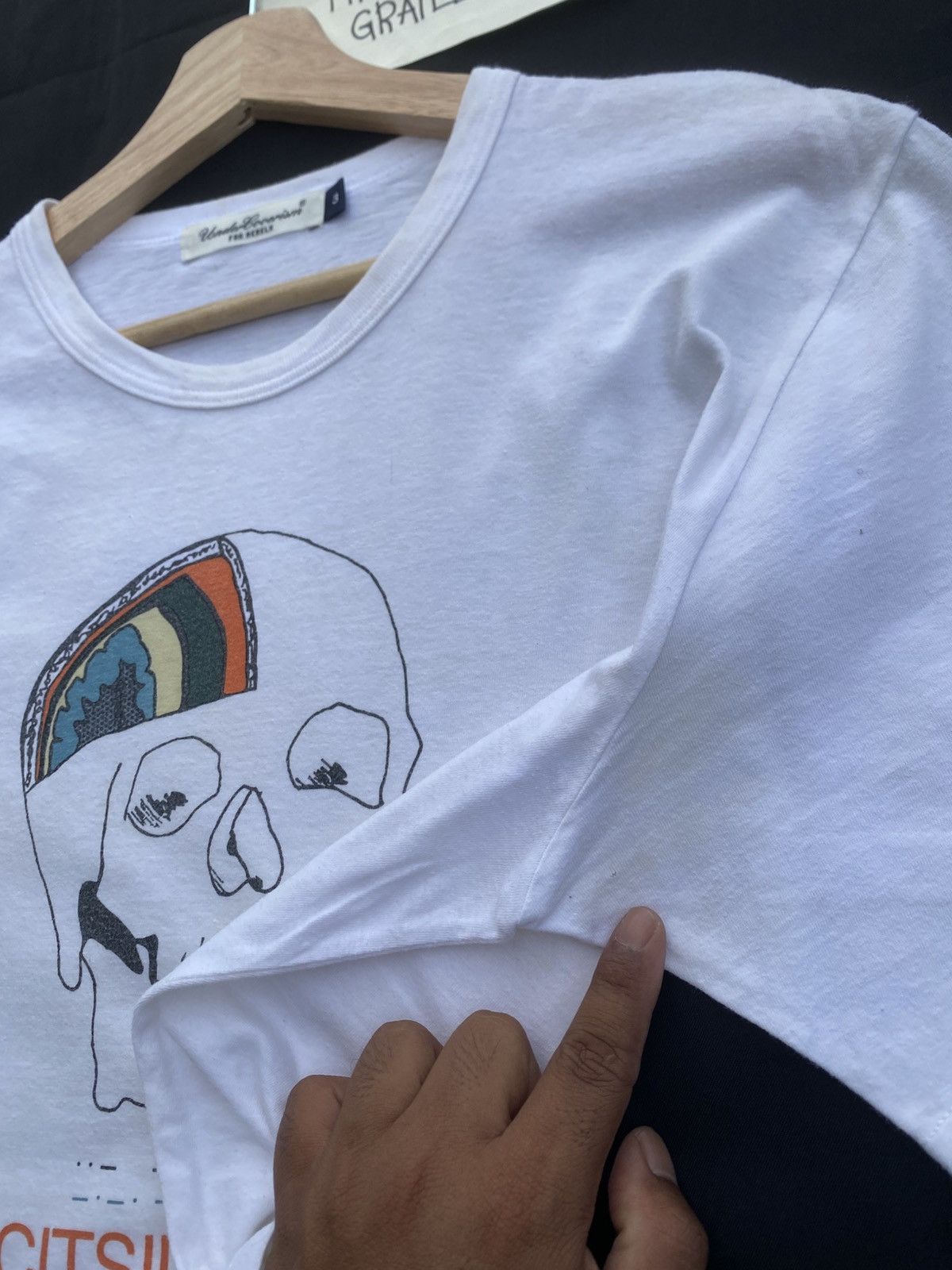 Undercover Rare Undercover Jun Takahashi Printed Skull Citsilaminim tee Size US M / EU 48-50 / 2 - 21 Thumbnail