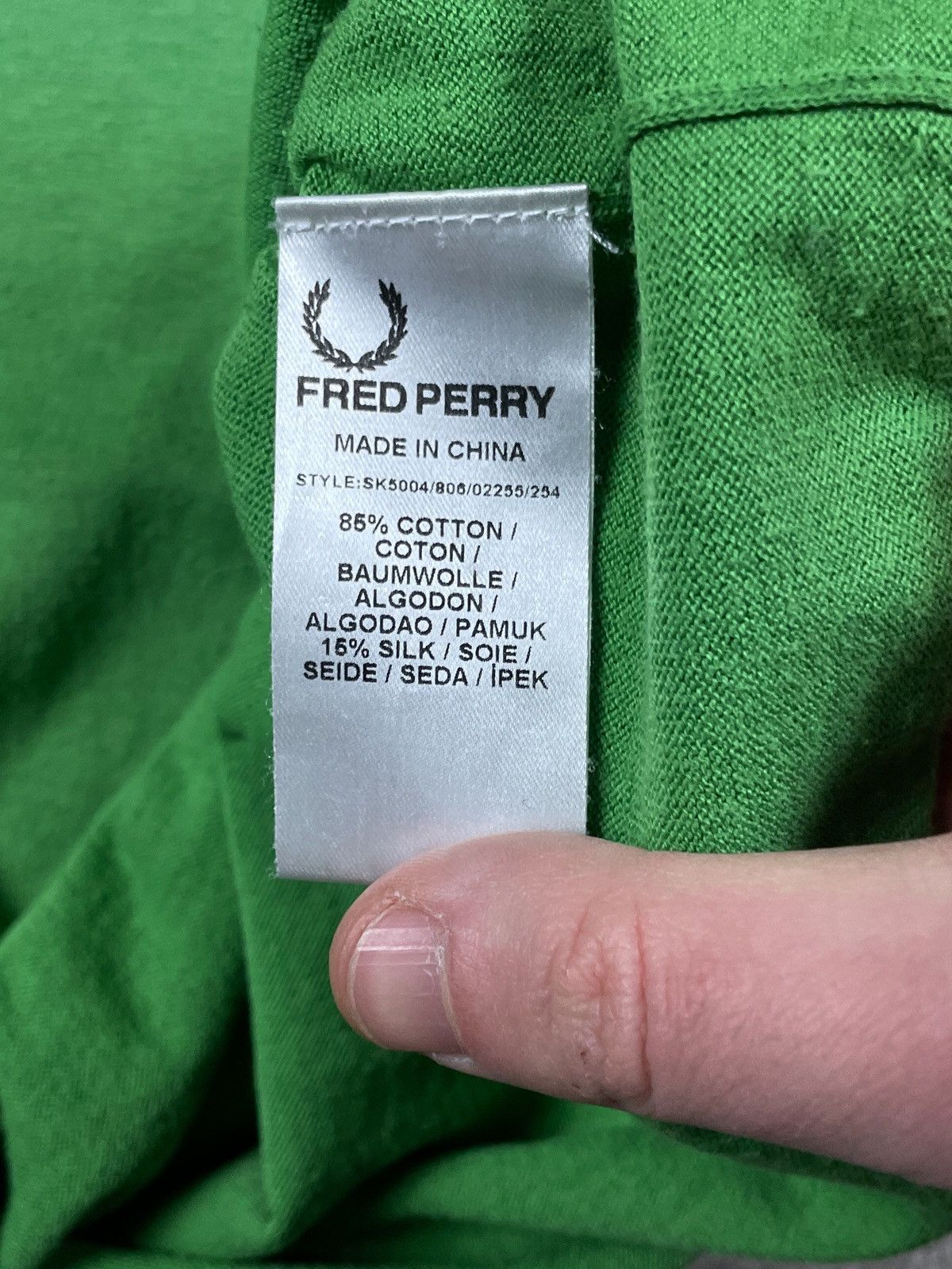 Fred Perry × Raf Simons Raf simons x fred perry archive V-Neck Sweater Size US S / EU 44-46 / 1 - 6 Thumbnail