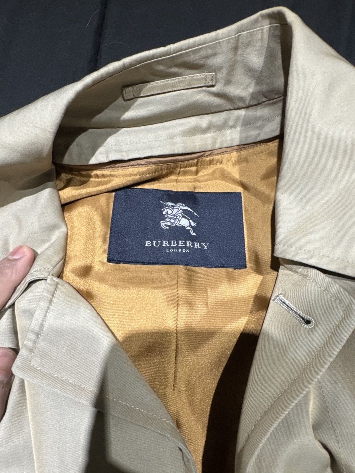 Burberry Burberry Trench Coat Size US L / EU 52-54 / 3 - 3 Thumbnail