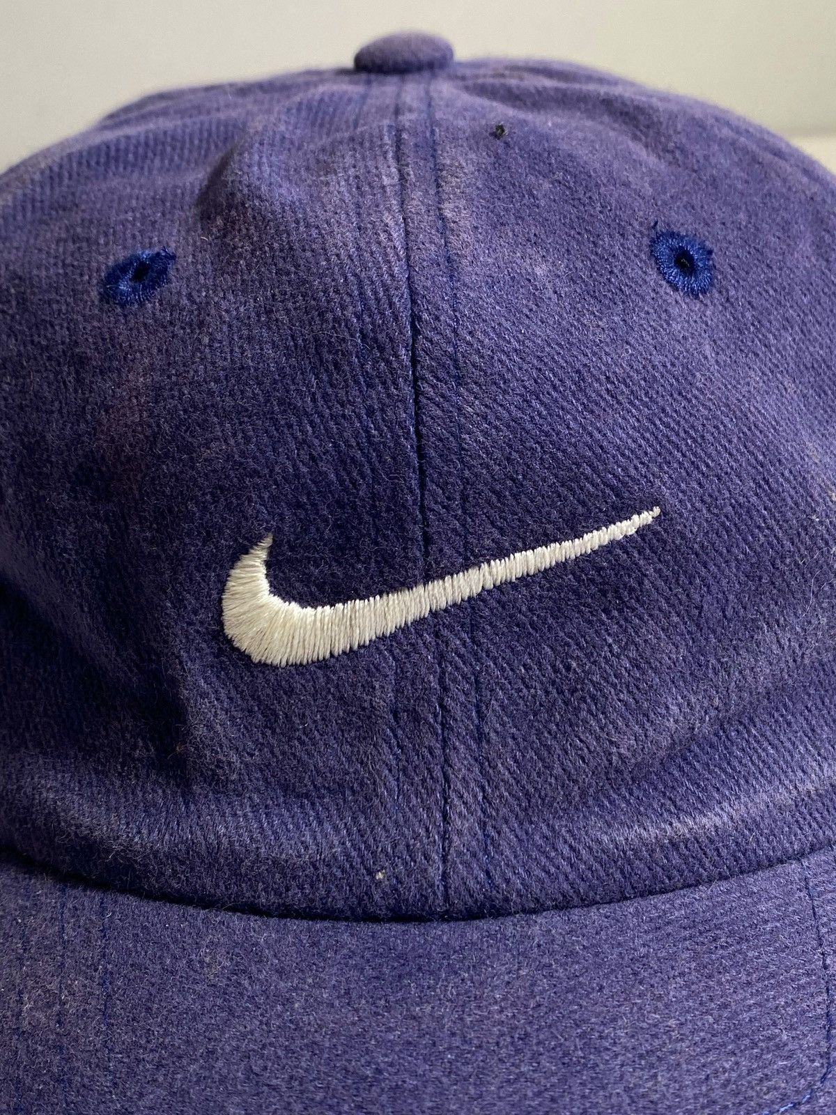 Nike Vintage 90s Nike Swoosh Logo Cap Size ONE SIZE - 5 Thumbnail