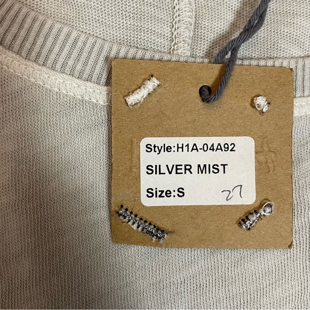 Other NWT New Hello Nite! Silver Mist Light Grey Sleeveless Cotto Size S / US 4 / IT 40 - 8 Thumbnail