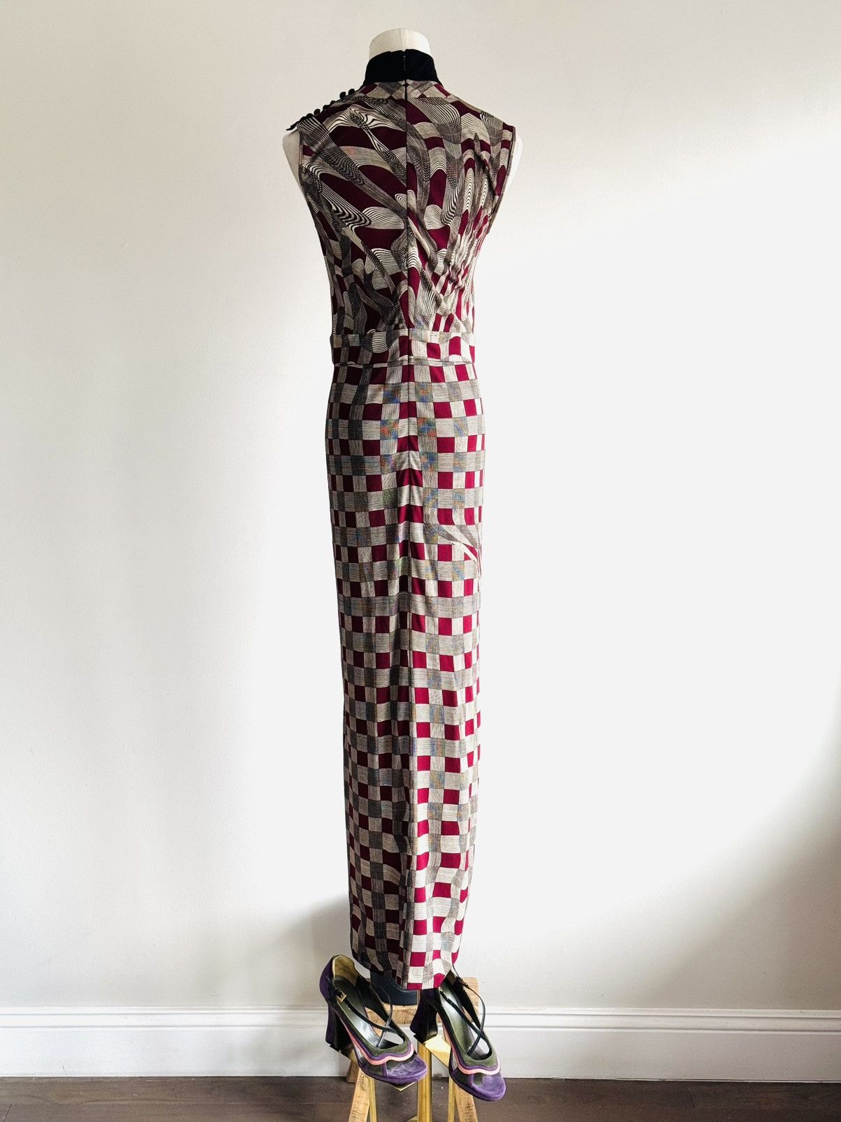 Prada Prada S/S 2008 fairy collection print jersey dress Size S / US 4 / IT 40 - 6 Thumbnail