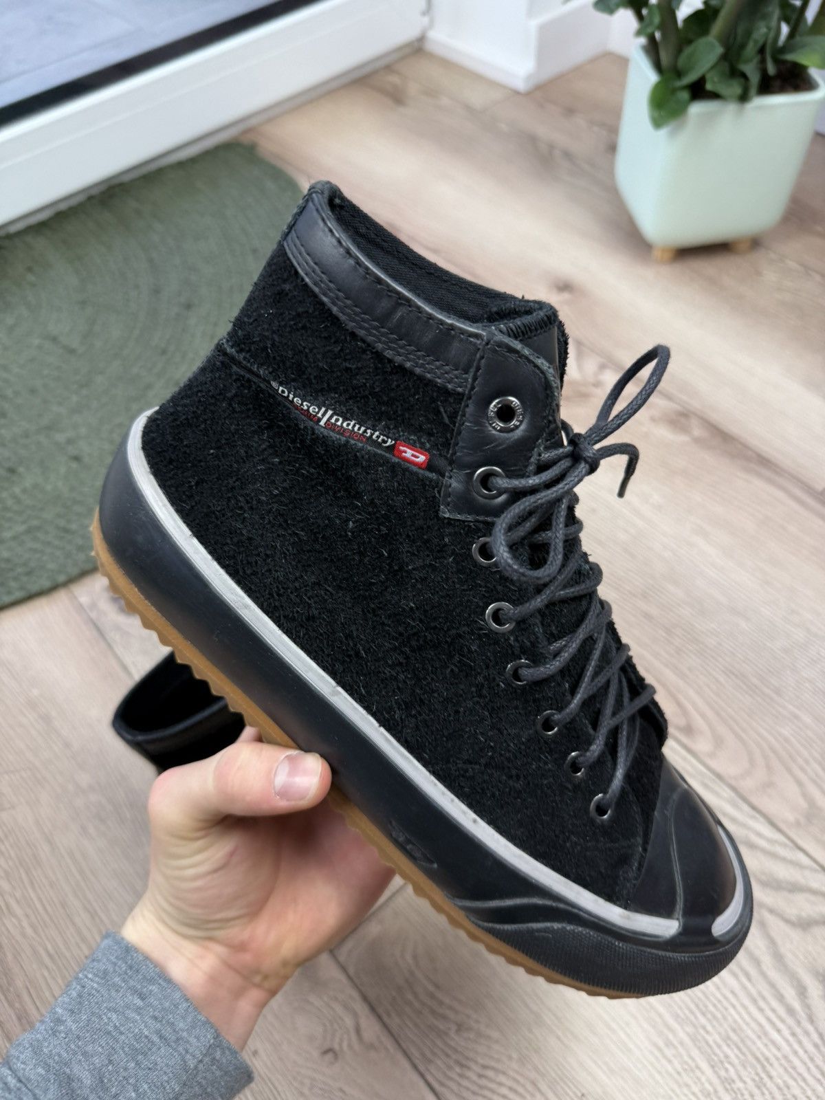 Diesel × Vintage Diesel Leather high shoes Size US 8 / EU 41 - 11 Thumbnail