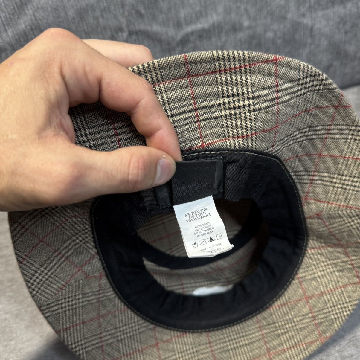 Obey Obey Bucket Hat Plaid S/M Size ONE SIZE - 4 Thumbnail