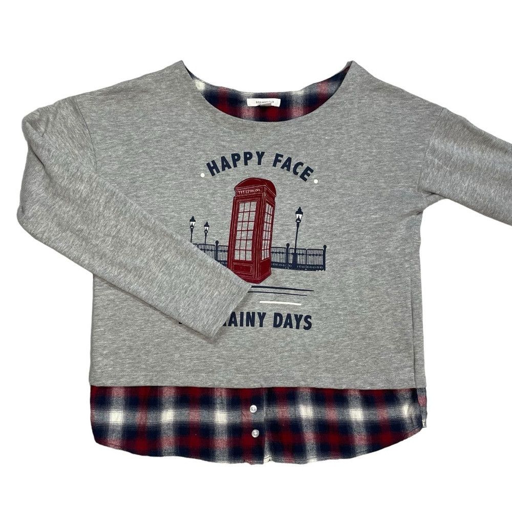 Springfield Springfield Happy Face For Rainy Days Sweatshirt Size S Size S / US 4 / IT 40 - 6 Thumbnail