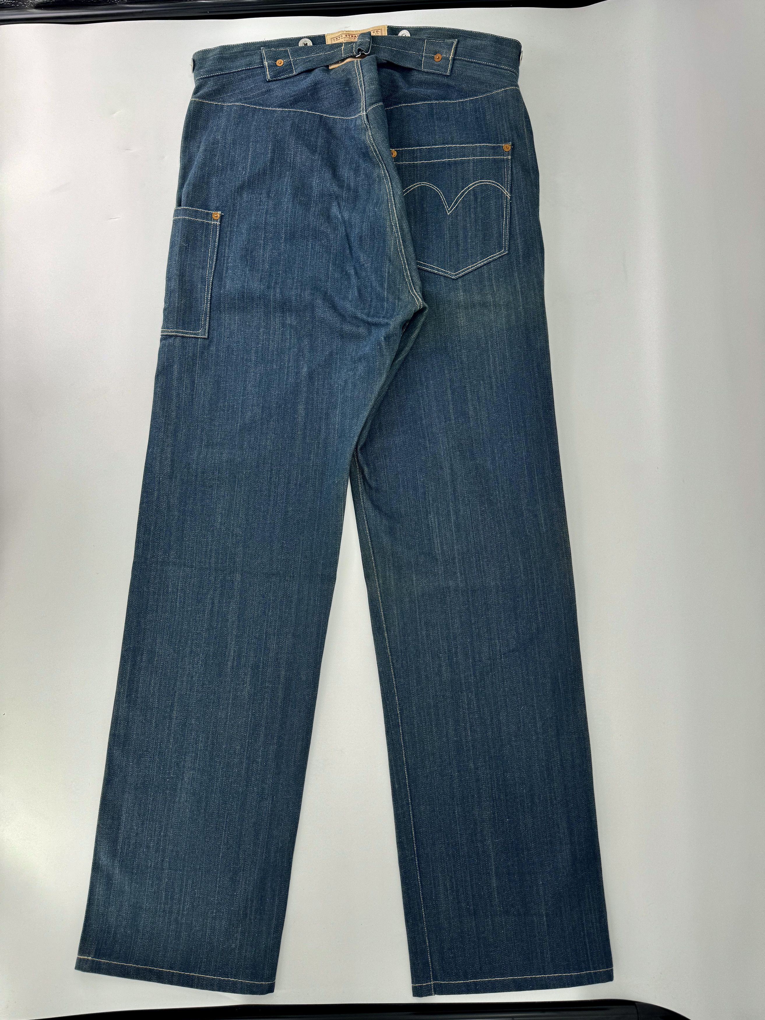 LVC LVC Levi's Vintage Clothing 1880 Knappave Nevada 32x32 Denim Size US 32 / EU 48 - 4 Thumbnail