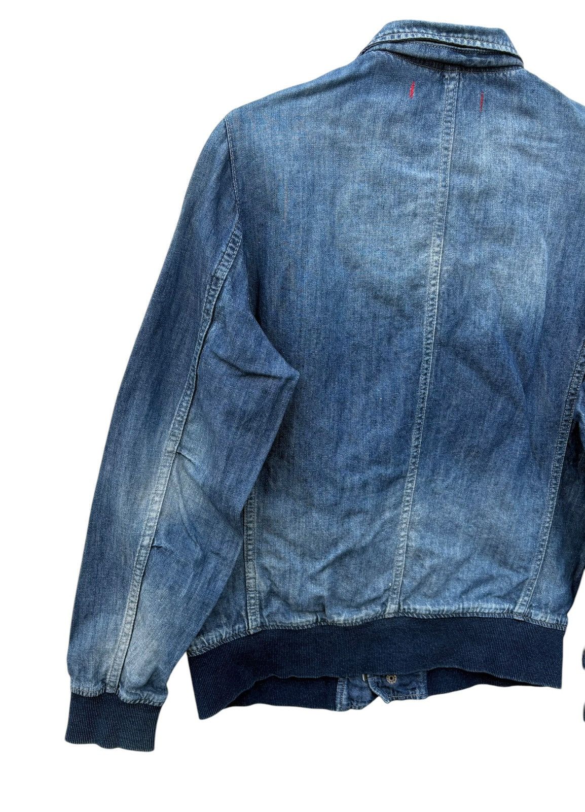 Japanese Brand Cepo Denim Bleached Casual Light Denim Jacket Size US S / EU 44-46 / 1 - 7 Thumbnail