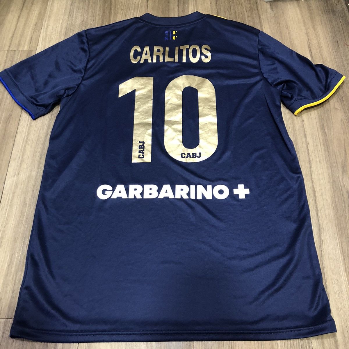 Adidas Boca juniors 20/21 special match issued/worn #10 Tevez Size US M / EU 48-50 / 2 - 2 Thumbnail