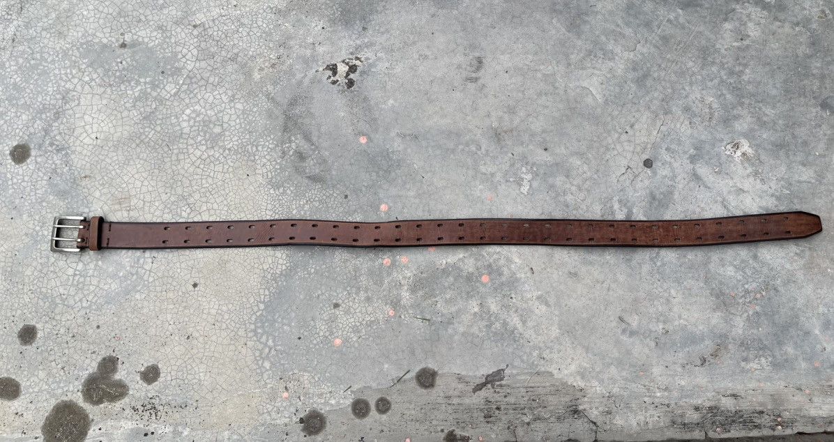 semanticdesign Semantic Design Leather Belt x Roen x In The Attic W35-36 Size 36 - 5 Thumbnail