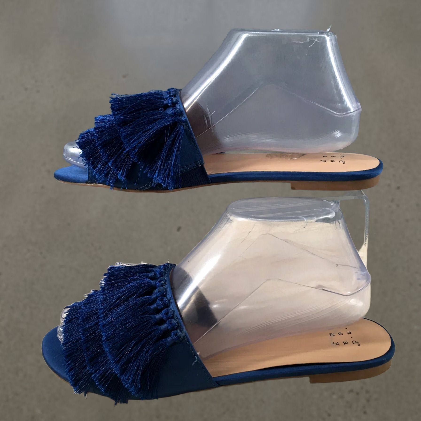 Vintage A New Day Sandals Womens 7 Casual Slide Flats Comfort Blue Slip On Low Top Sandal Womens Adult 7 Blue Casual Slide Comfort Nike Size M / US 6-8 / IT 42-44 - 1 Thumbnail