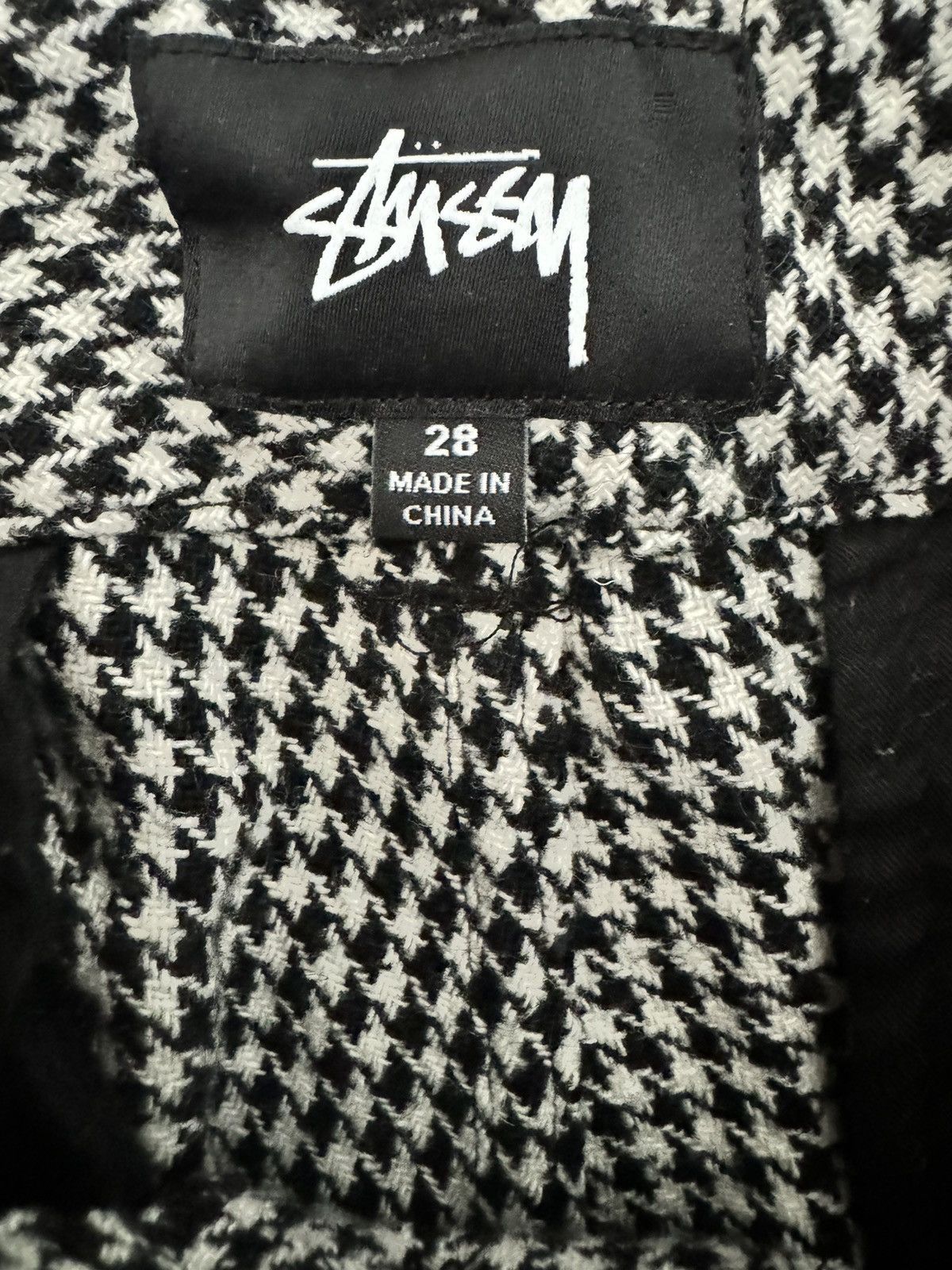 Stussy Stussy Houndstooth Pant Size US 28 / EU 44 - 2 Thumbnail
