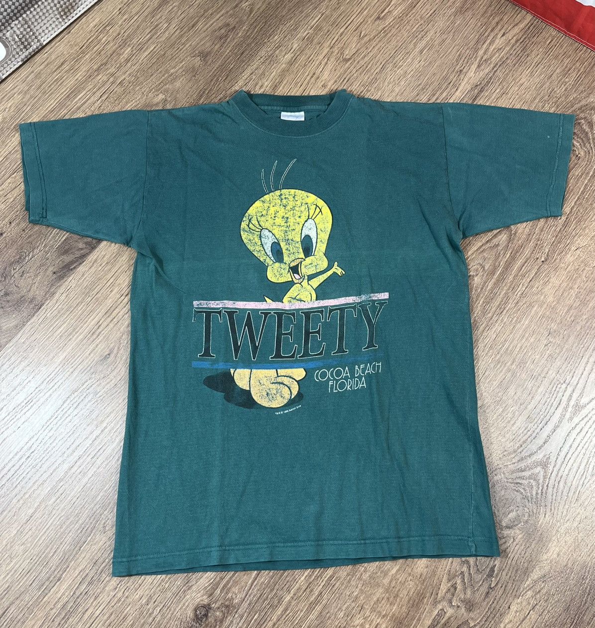 Cartoon Network Vintage Tweety T Shirt 1996s Size US M / EU 48-50 / 2 - 1 Thumbnail