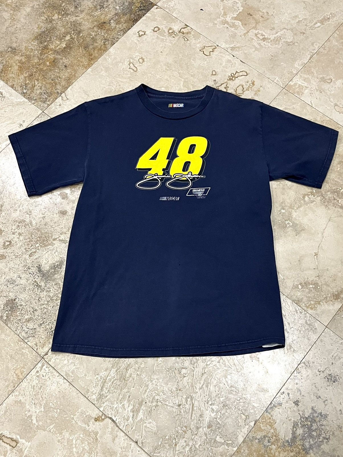 NASCAR × Vintage Y2K NASCAR 48 Jimmie Johnson Tee Size US M / EU 48-50 / 2 - 1 Thumbnail