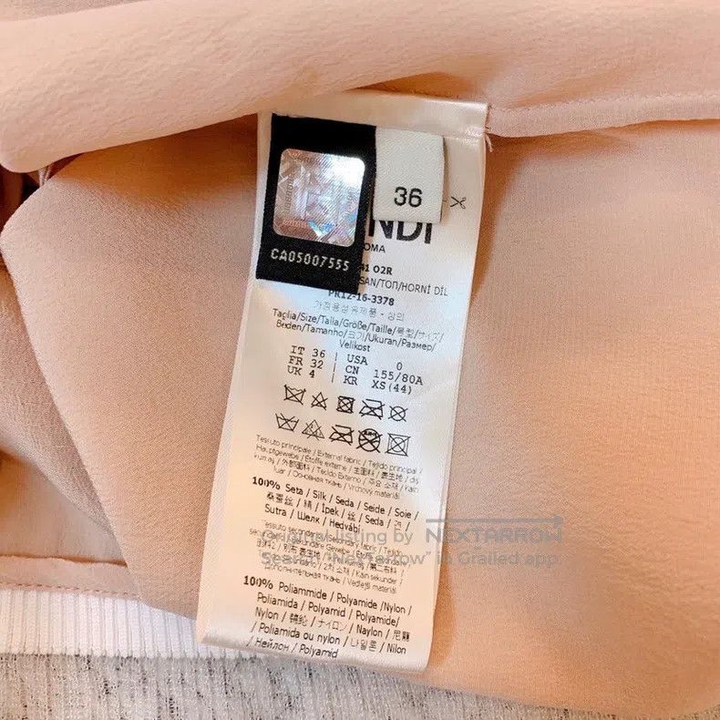 Fendi Fendi Pink Crewneck Short Sleeve T-Shirt Size XXS / US 00 / IT 34 - 8 Thumbnail