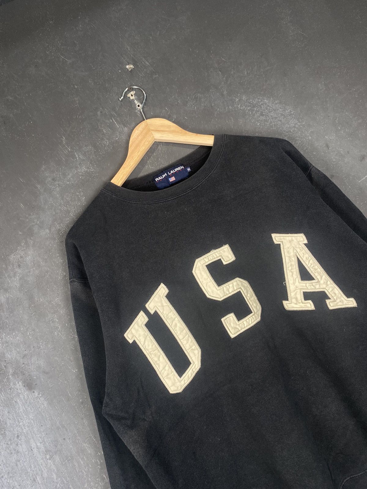 Polo Ralph Lauren × RRL Ralph Lauren × Ralph Lauren Rare y2k Polo Sport USA Crewneck Size US M / EU 48-50 / 2 - 2 Thumbnail