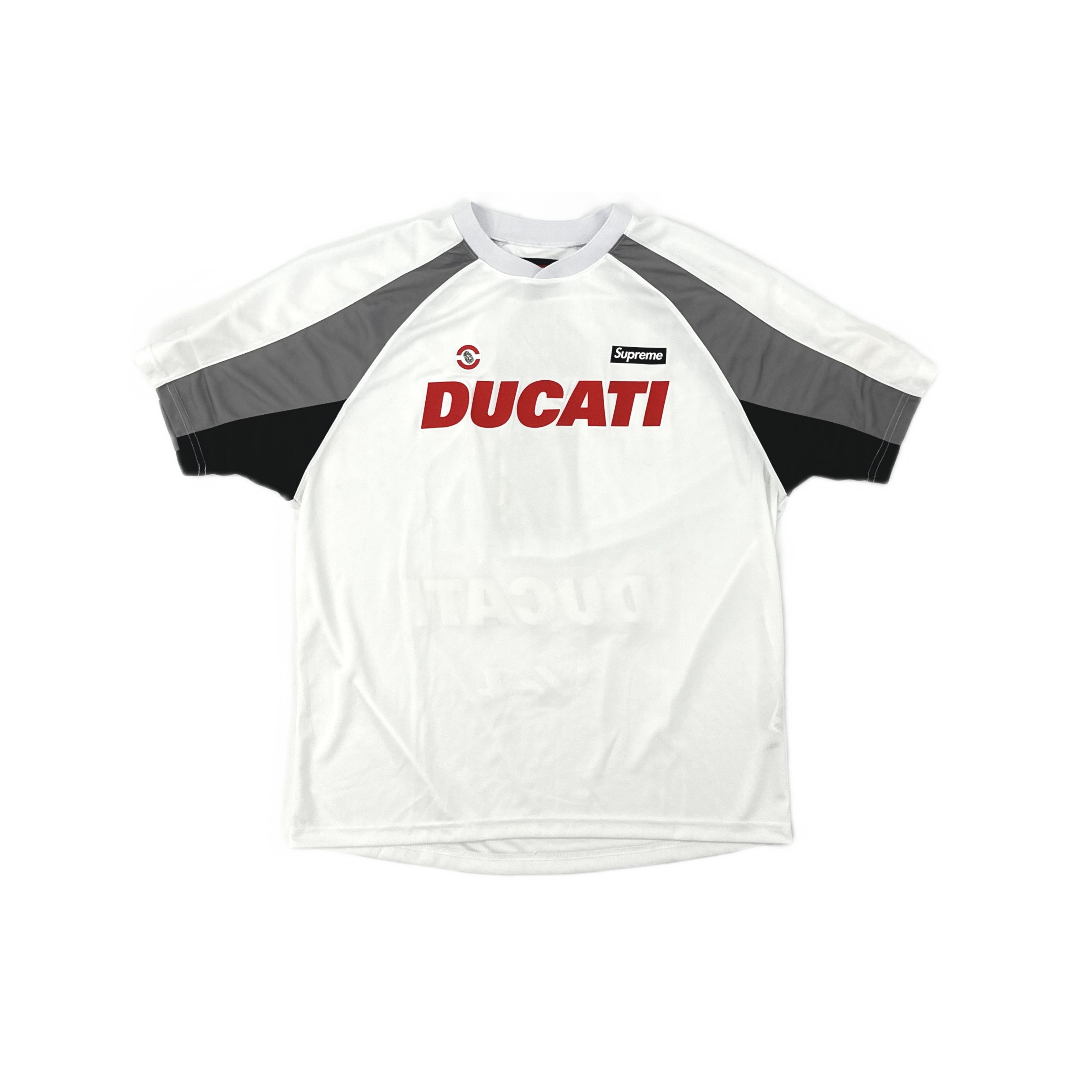Damien Hirst × Supreme SUPREME DAMIEN HIRST SOCCER JERSEY 'WHITE