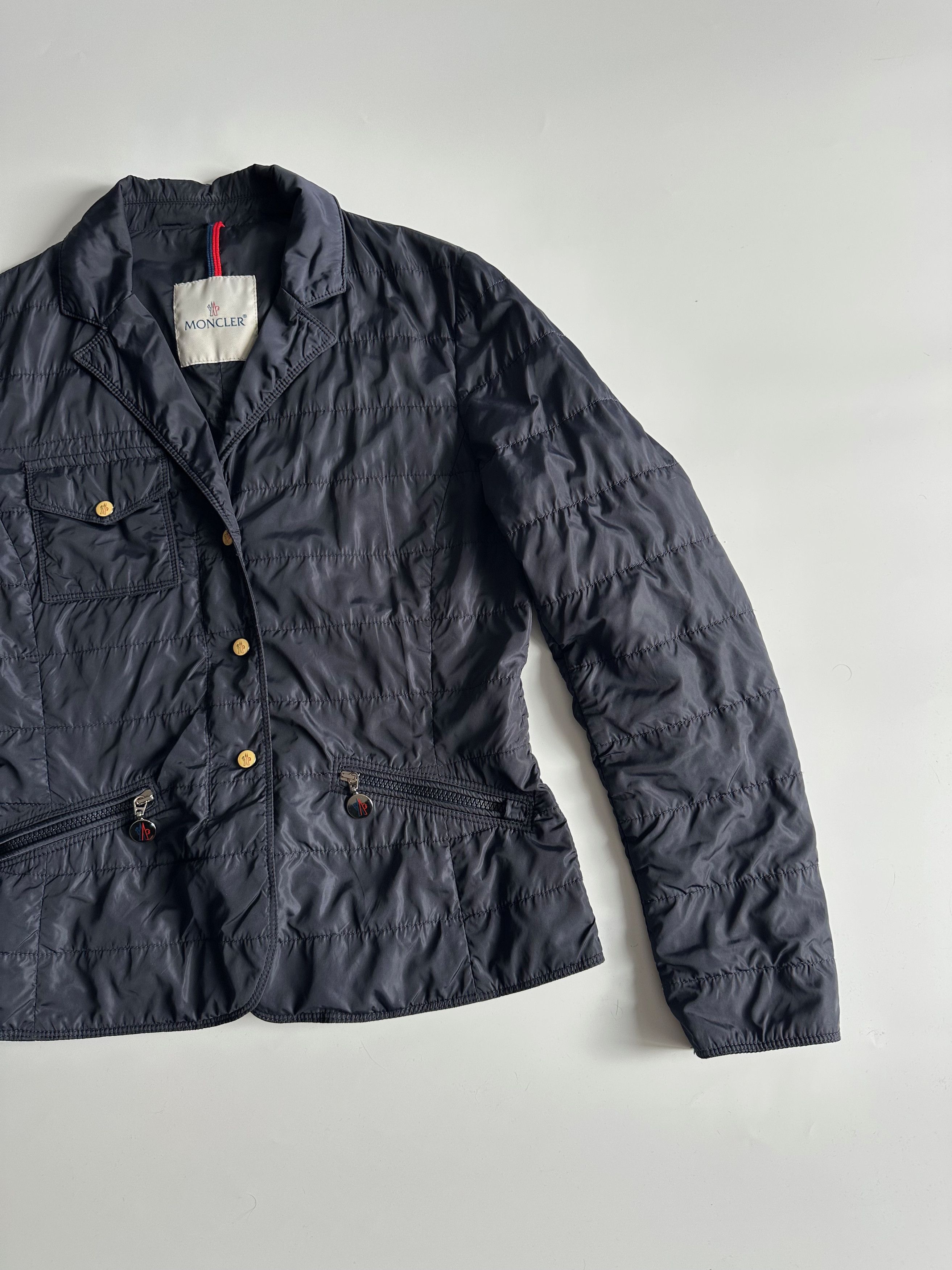 Moncler Moncler Venan Giacca Lightweight Jacket Blazer nylon navy Size XS / US 0-2 / IT 36-38 - 2 Thumbnail