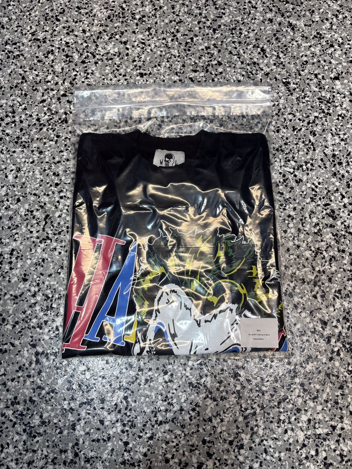 Warren Lotas 2022 Warren Lotas The Joker “HAHAHAHA” Black T-Shirt Size L Size US L / EU 52-54 / 3 - 4 Thumbnail