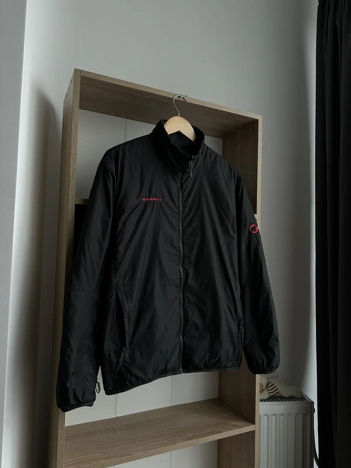 Mammut × Vintage Vintage Mammut Outdoor Black Big Logo Jacket Size US M / EU 48-50 / 2 - 3 Thumbnail