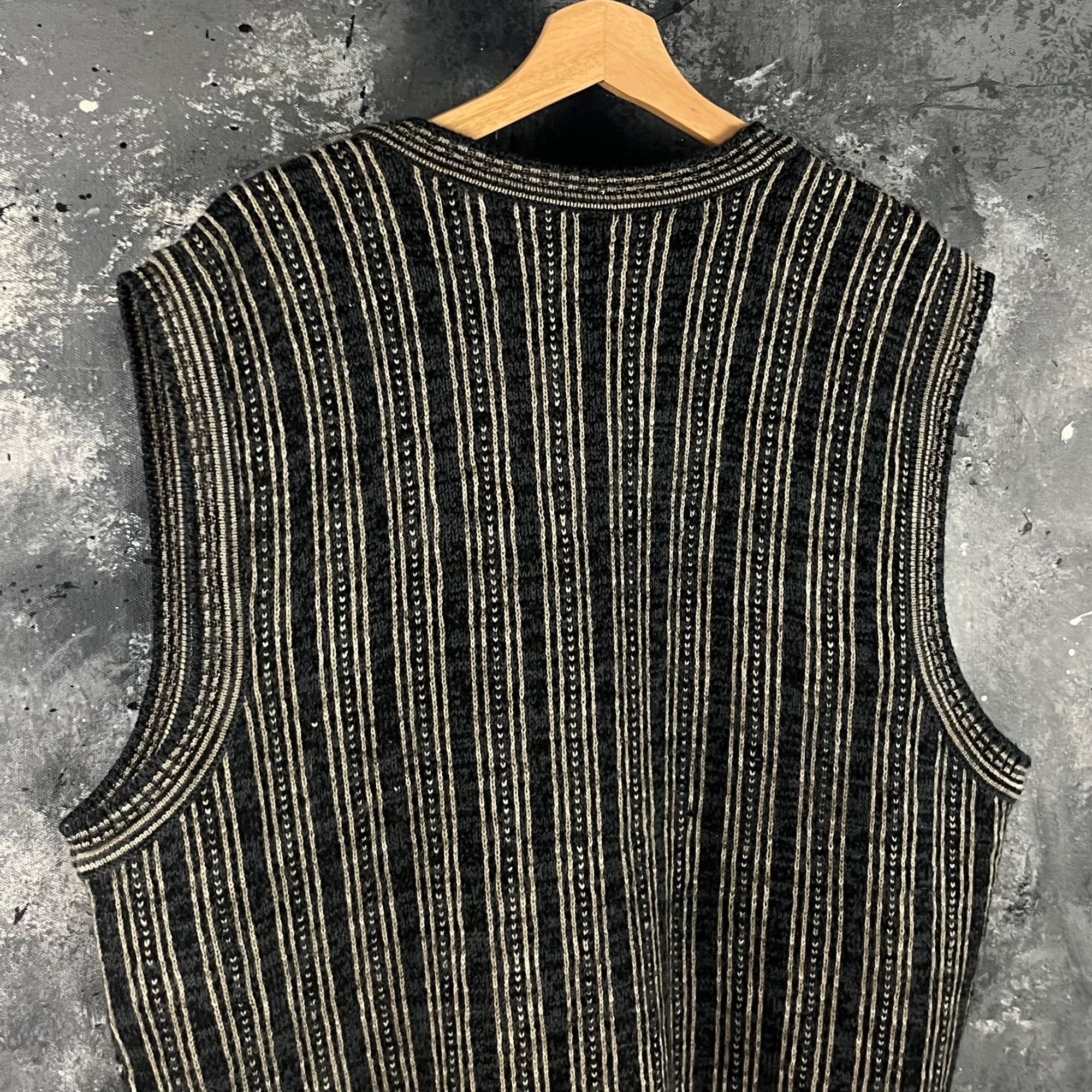 Vintage Vintage 90’s Grunge geometric vest Size US XL / EU 56 / 4 - 3 Thumbnail