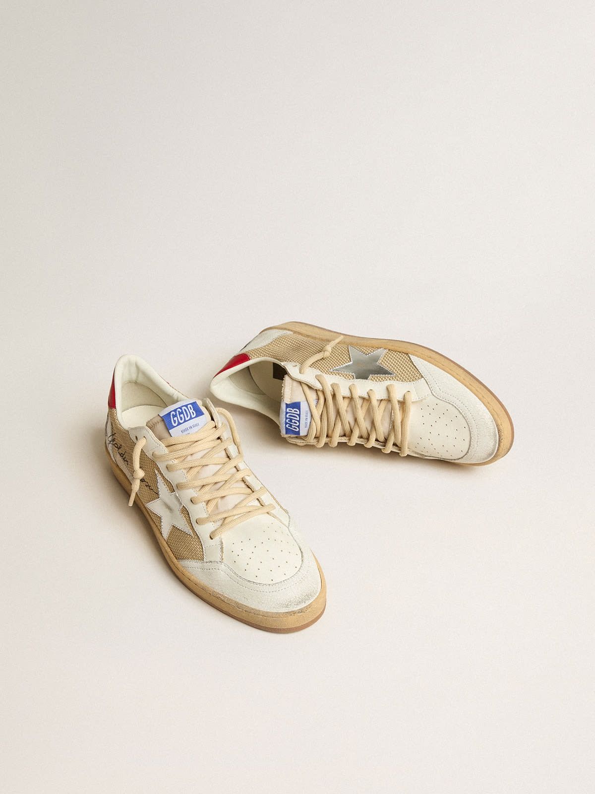 Golden Goose o1w1db10725 Ball Star Low-Top Sneakers in Multicolor Size US 12 / EU 45 - 2 Thumbnail