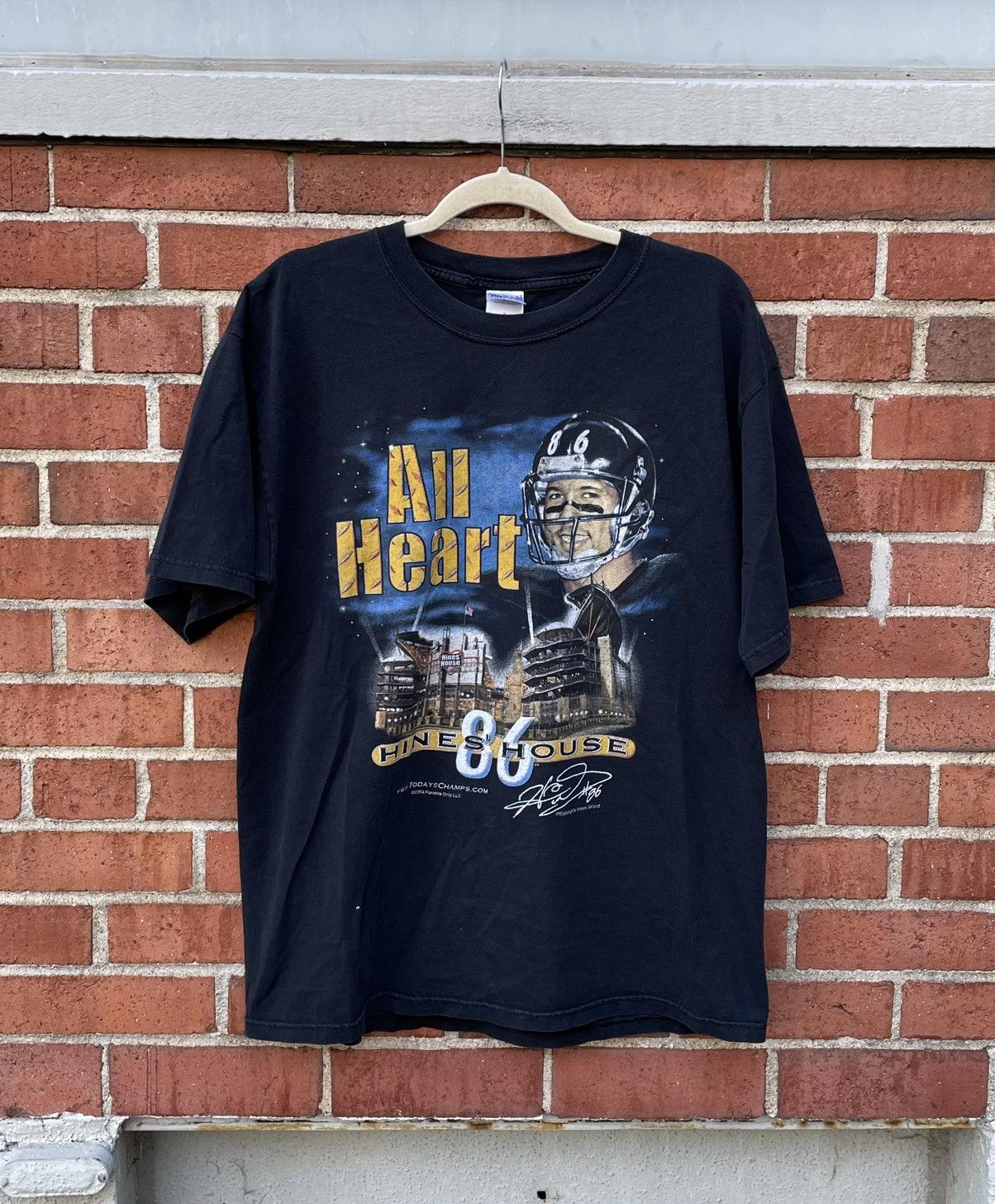 Gildan 2004 Hines Ward Hines' House Pittsburgh Steelers TShirt Size US L / EU 52-54 / 3 - 1 Thumbnail