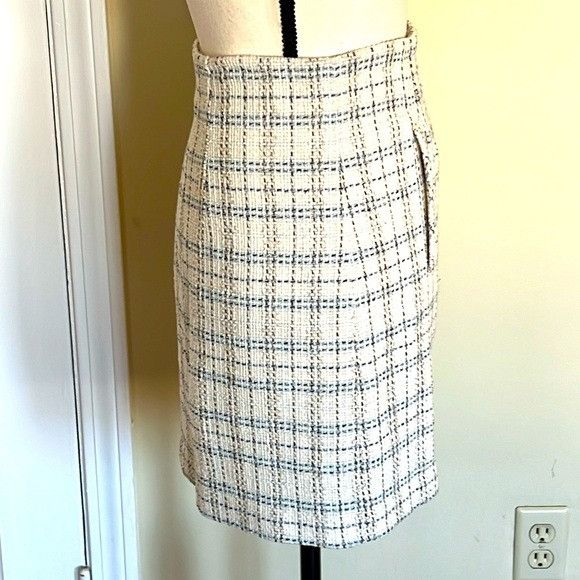 Veronica Beard Veronica Beard Roman Checked Tweed Skirt Size 36" / US 14 / IT 50 - 4 Thumbnail
