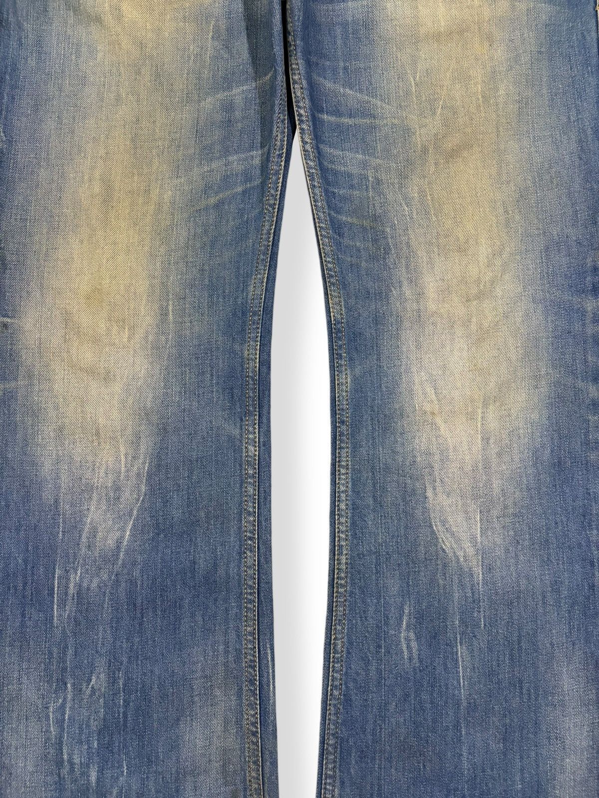 Diesel Vintage Diesel Industry Zatiny Mud Wash Bootcut Grunge Jeans Size US 36 / EU 52 - 6 Thumbnail