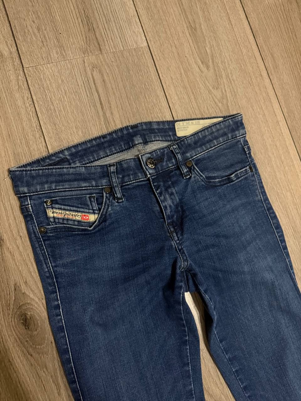Diesel Diesel Jeans Skinzee Low W26 L30 Super Slim Skinny Blue Size 26" / US 2 / IT 38 - 3 Thumbnail