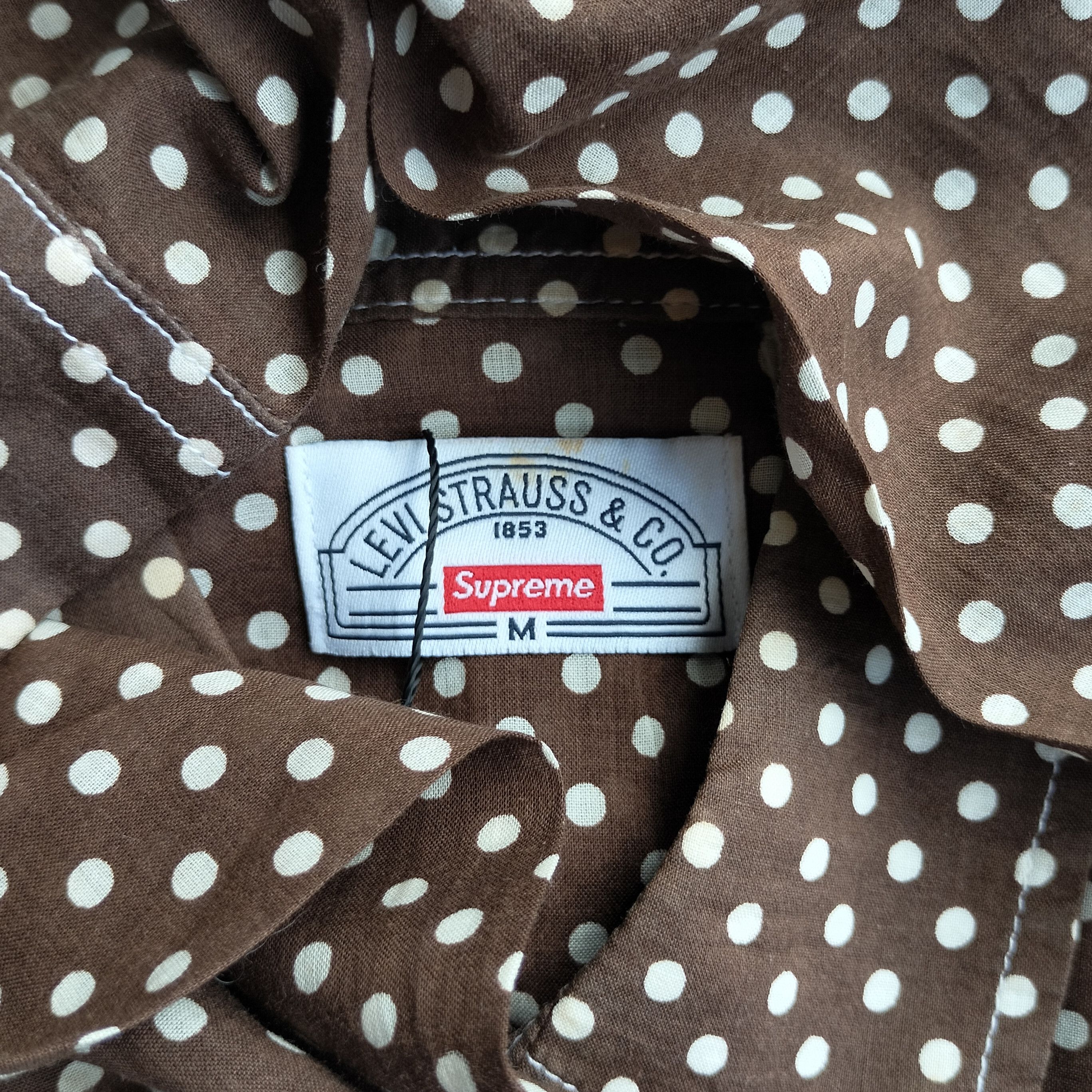 Levi's × Supreme FW12 Levi's Supreme lightweight western Ls shirt Size US M / EU 48-50 / 2 - 13 Thumbnail
