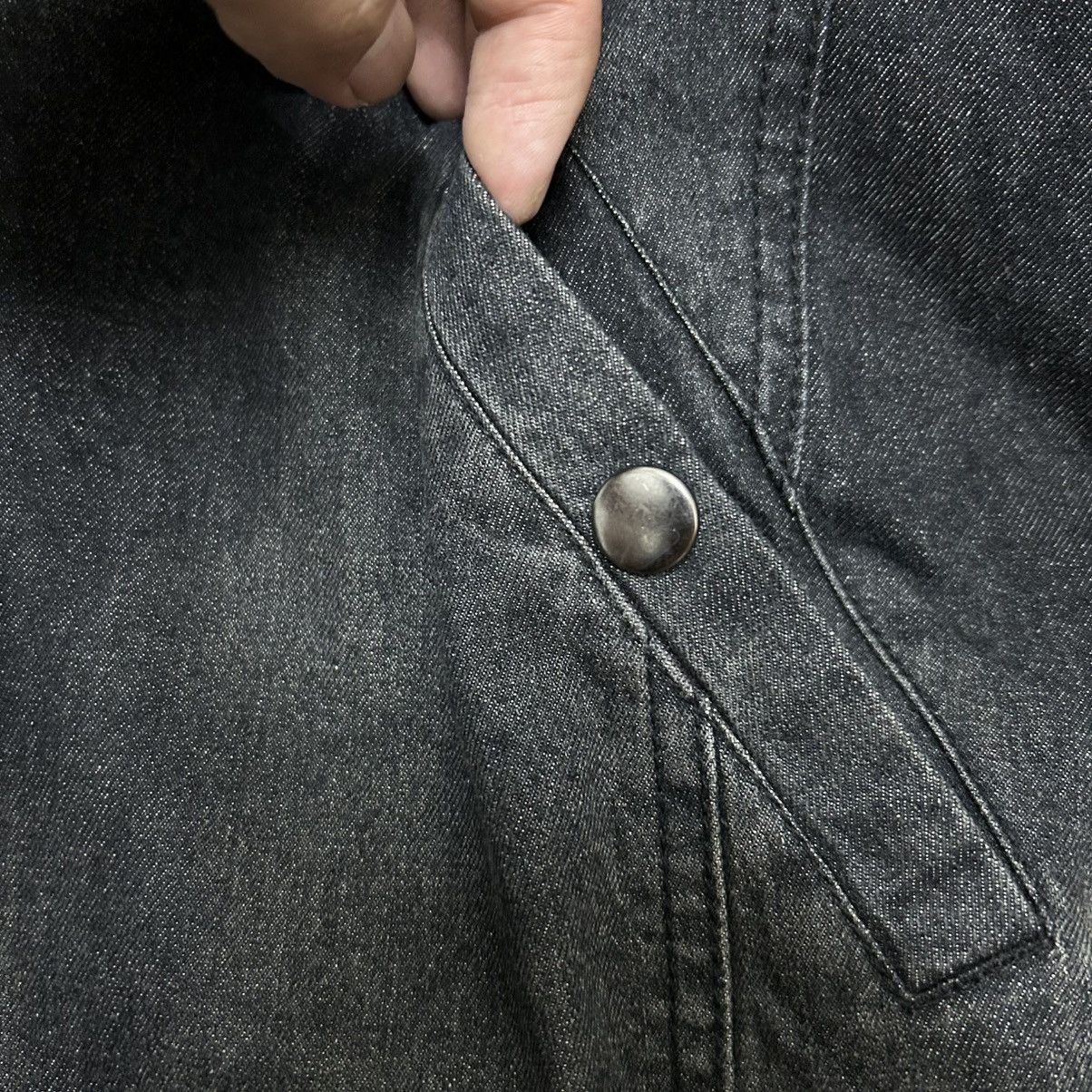 In The Attic Vintage Japanese In The Attic Hybrid Denim Bomber Jacket Size US M / EU 48-50 / 2 - 16 Thumbnail
