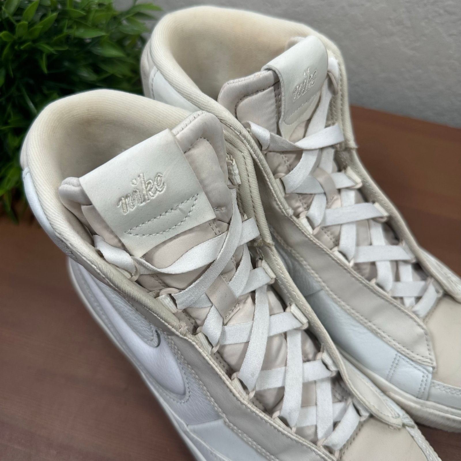 Nike Nike Women's Blazer Mid Victory Summit White Sneakers Size US 8.5 / IT 38.5 - 3 Thumbnail