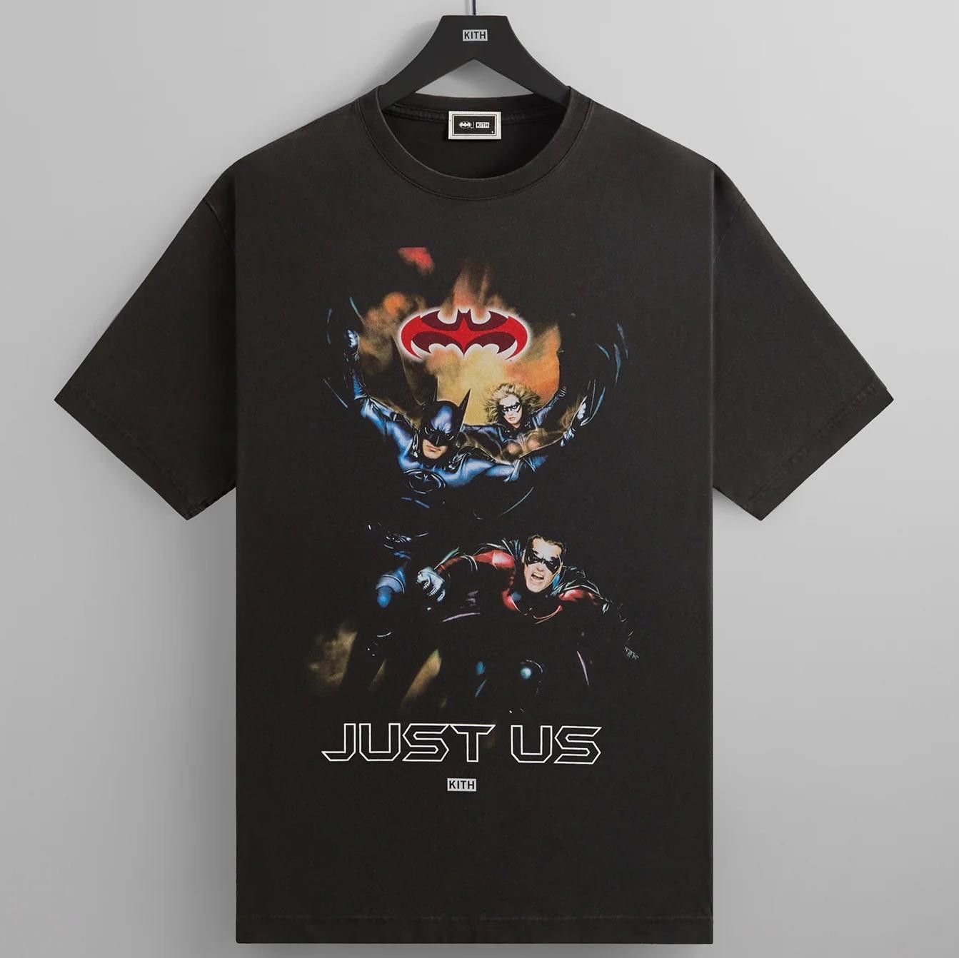 Kith x Batman Just Us Robin Vintage Tee Size XL