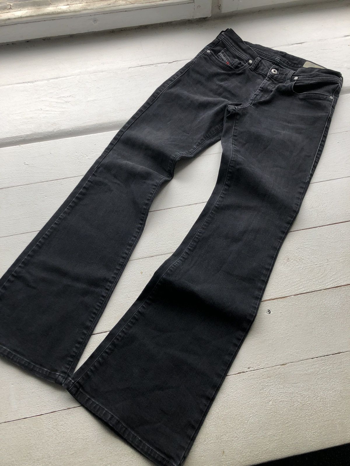Diesel Vintage Diesel jeans black Chrome Hearts style Size 28" / US 6 / IT 42 - 1 Thumbnail