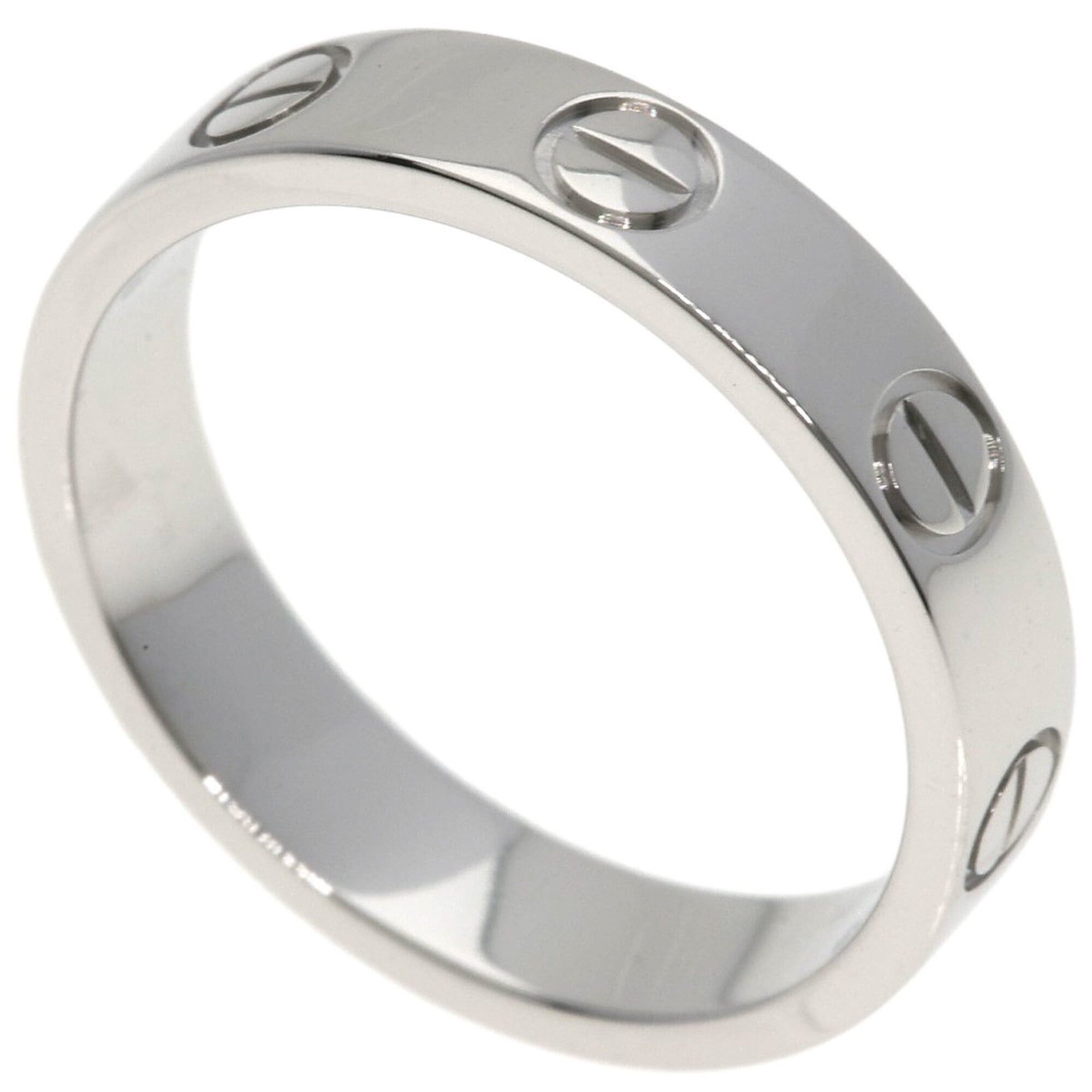 Cartier Cartier Mini Love Ring #48, Platinum PT950, Women's Ring, CARTIER Size ONE SIZE - 1 Thumbnail
