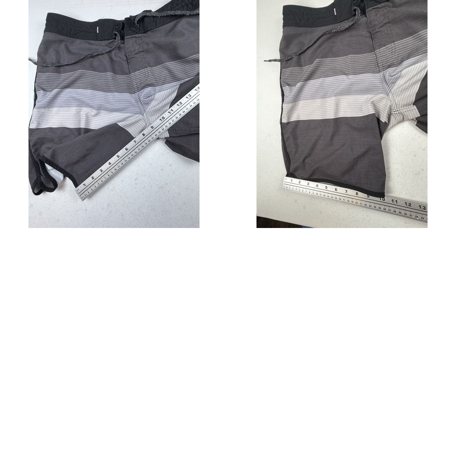 Quiksilver Quiksilver Board Shorts Mens 32 Gray Colorblock Beach Surfing Lifeguard Drawstring Polyester Spandex Blended Fabric Size US 32 / EU 48 - 8 Thumbnail