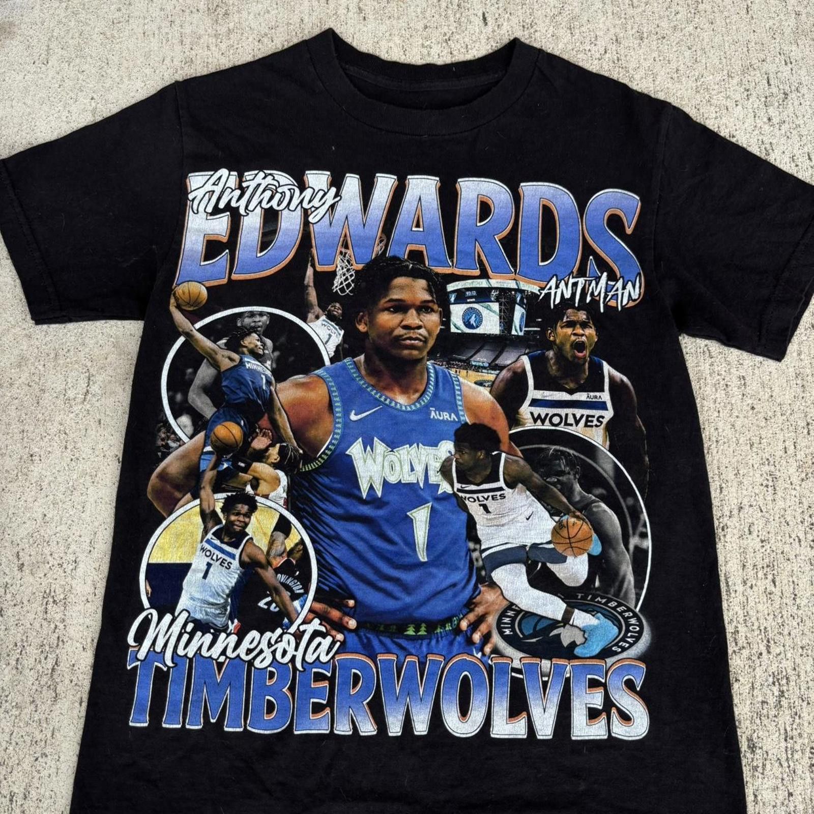 Other Anthony Edwards Minnesota Timberwolves Graphic Rap Tee Size US S / EU 44-46 / 1 - 2 Thumbnail