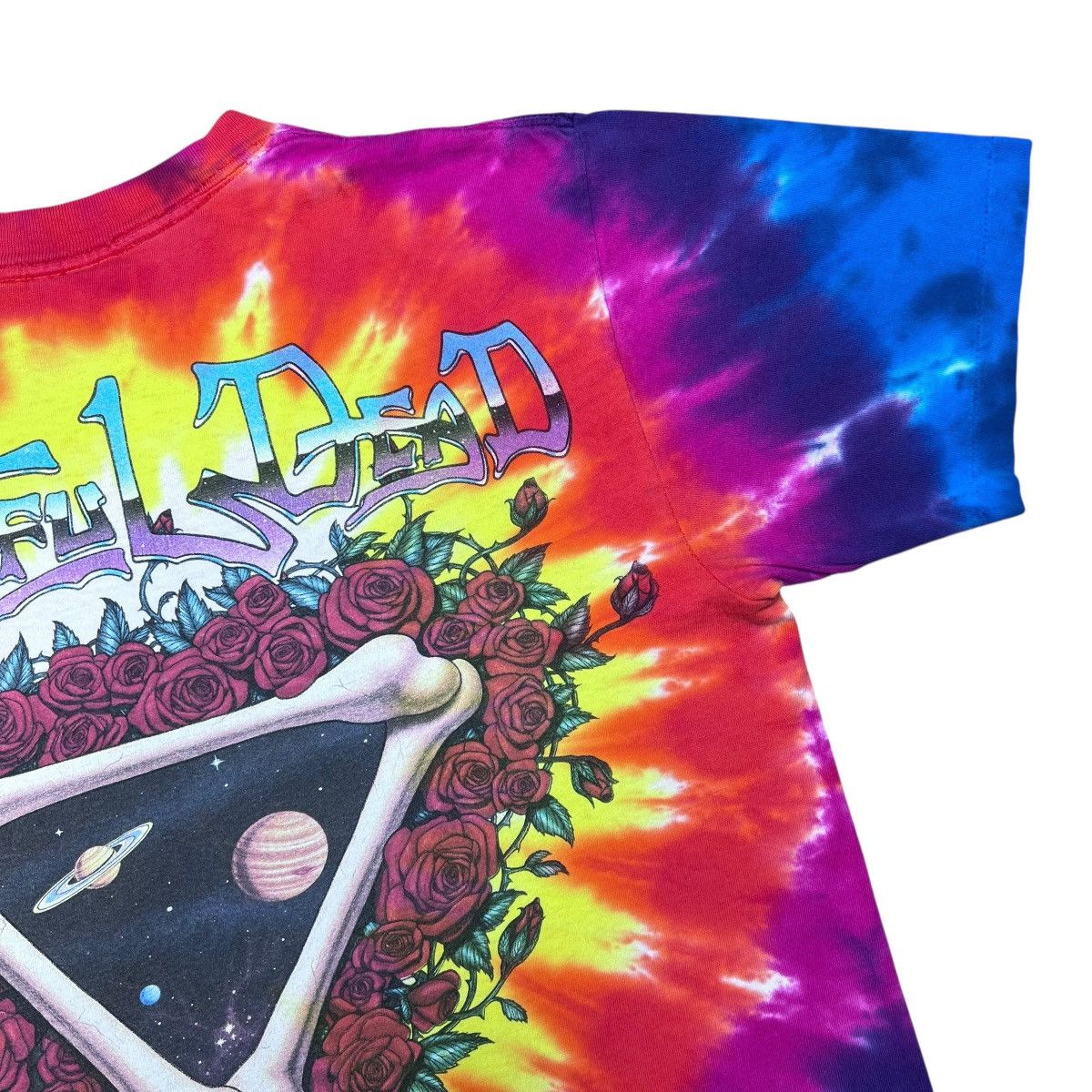 Band Tees Vintage 1992 Grateful Dead Steal Your Face Space Tie Dye Tee Size US M / EU 48-50 / 2 - 12 Thumbnail