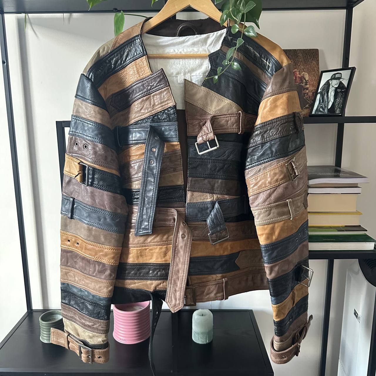 Maison Martin Margiela Short Belted Jacket - Garbardine One-Button Belted