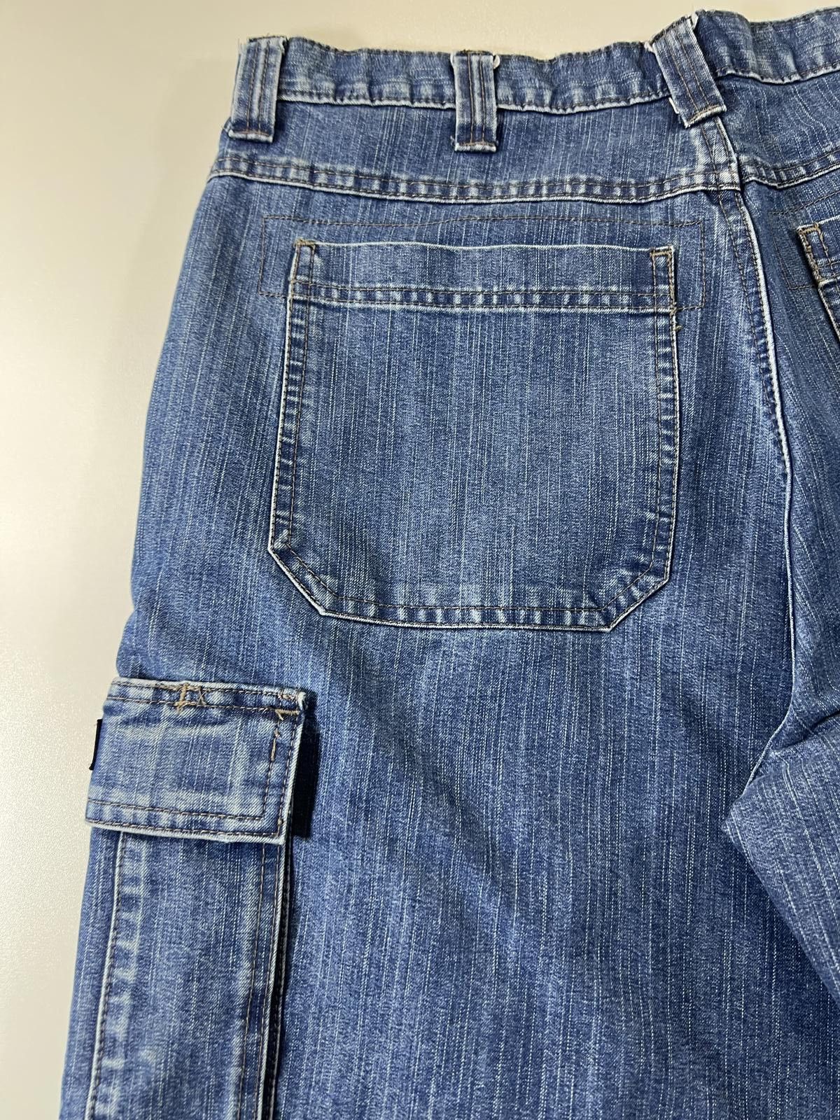 Wrangler Wrangler vintage Blue Denim Cargo Shorts 34 Size US 34 / EU 50 - 11 Thumbnail