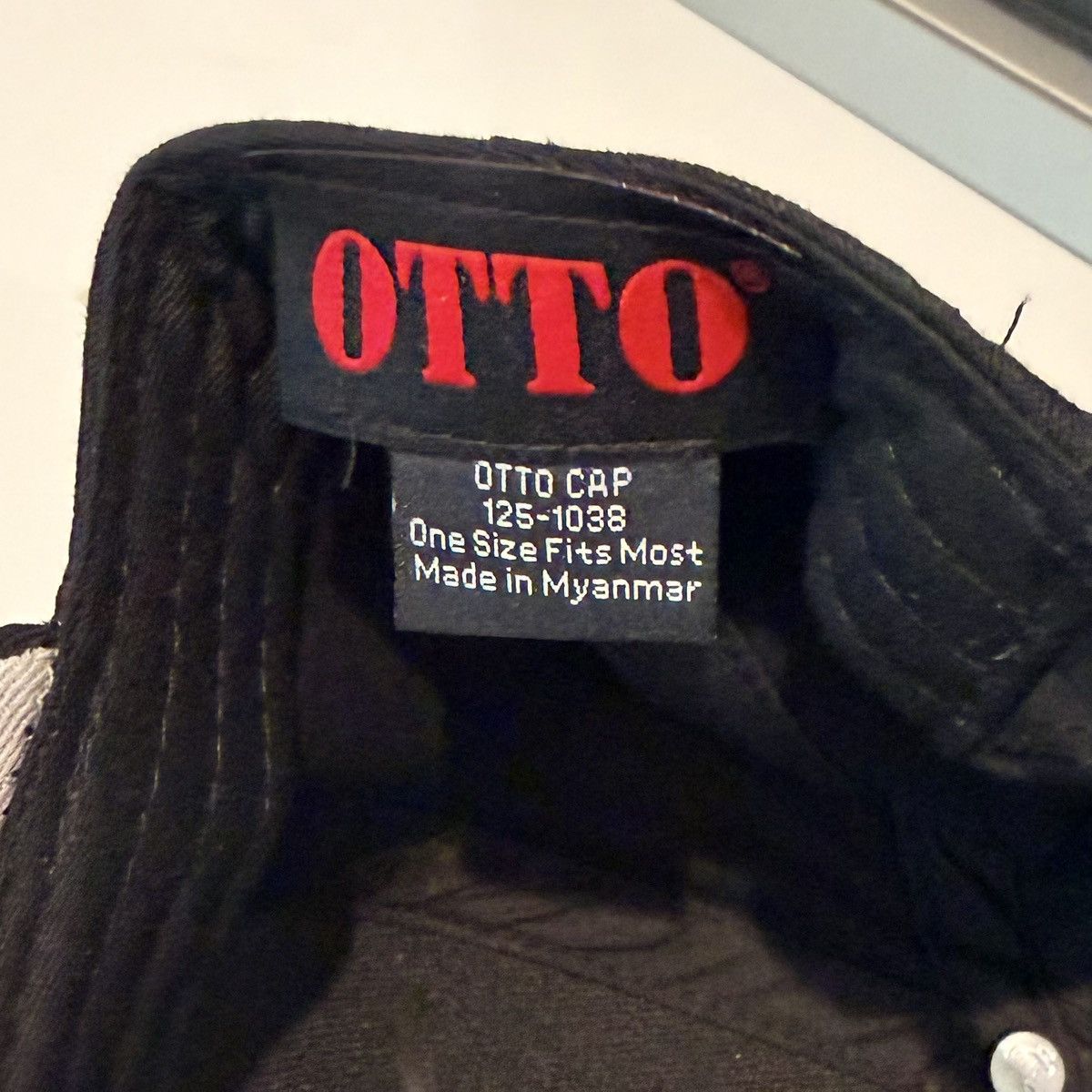 Otto Sade 2014 Tour SnapBack Hat Black Spell Out Otto Merch Size ONE SIZE - 4 Thumbnail