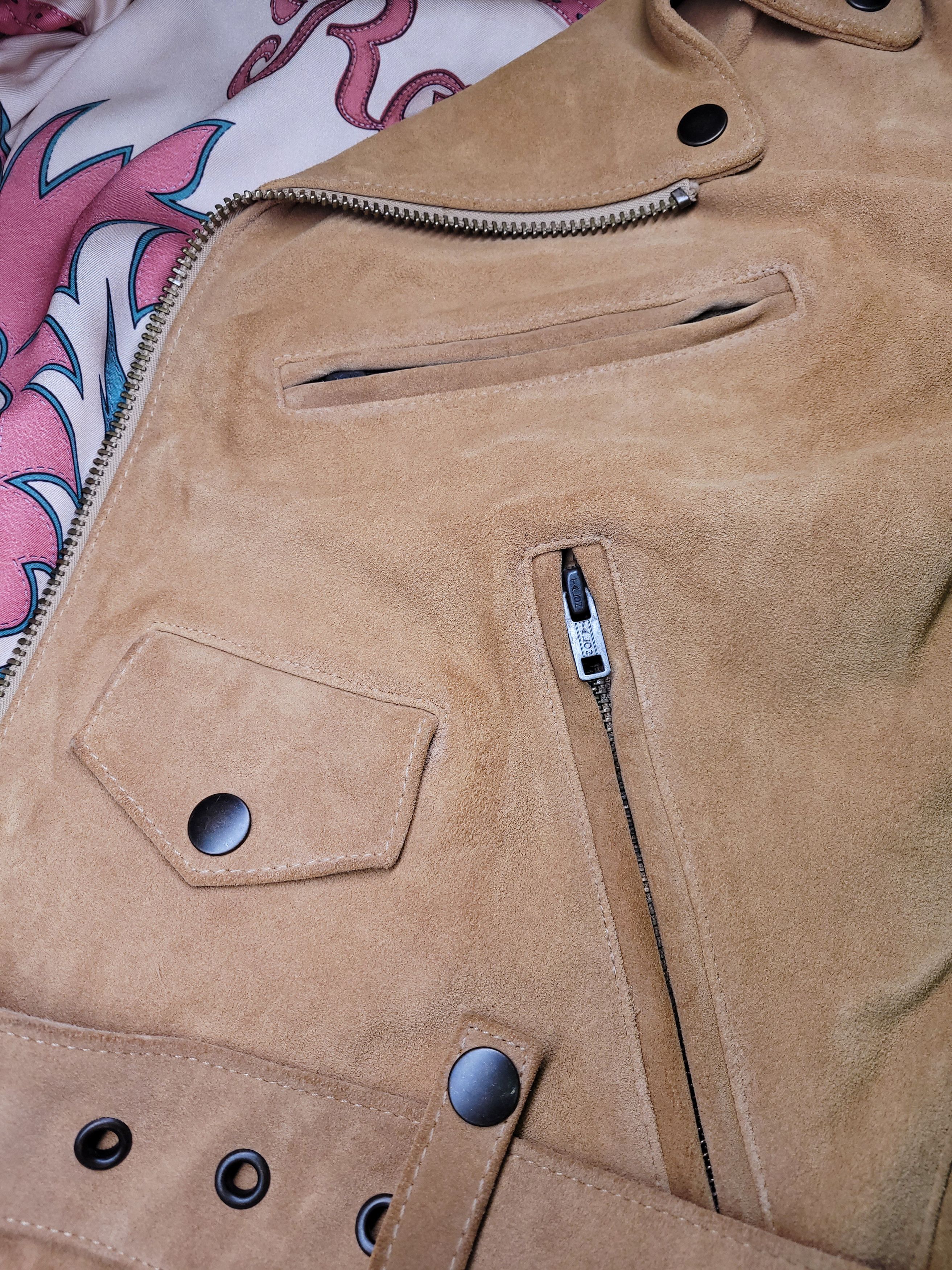 Polo Ralph Lauren POLO RALPH LAUREN _ PRL MOTORCYCLE _ COW SUEDE BIKER JACKET Size S / US 4 / IT 40 - 5 Thumbnail