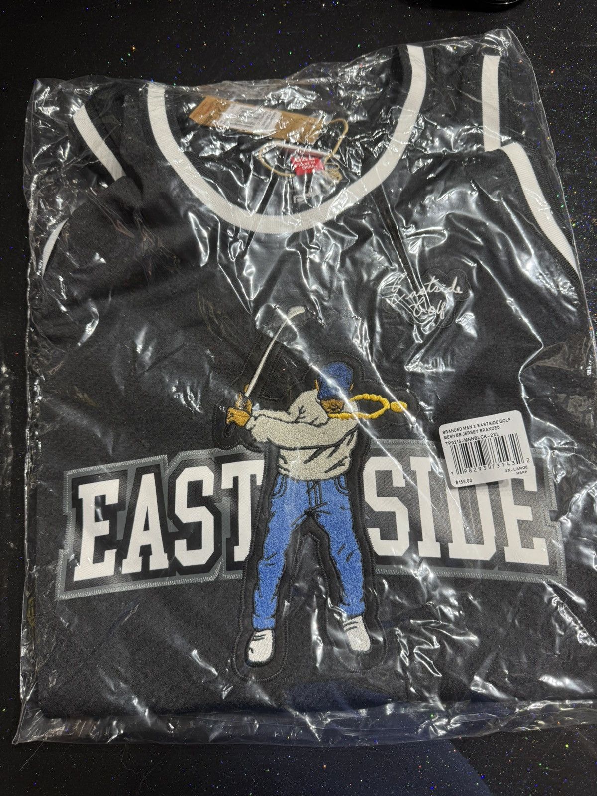Mitchell & Ness East Side Golf x Mitchell & Ness Mesh Jersey - Size 2XL Size US XXL / EU 58 / 5 - 5 Thumbnail