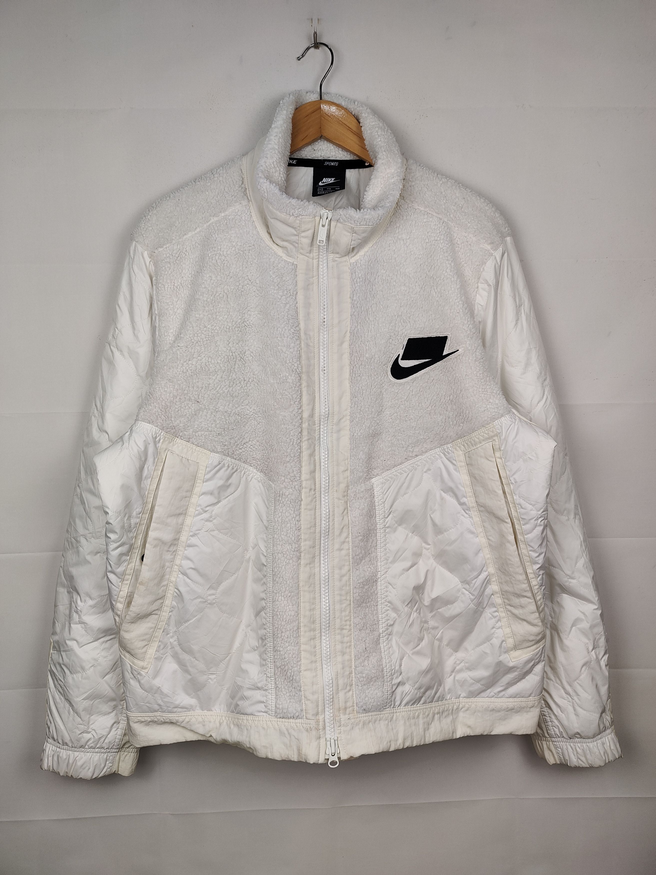 Nike Nike Sportswear Quilted Sherpa Fleece Jacket Size US XXL / EU 58 / 5 - 1 Thumbnail