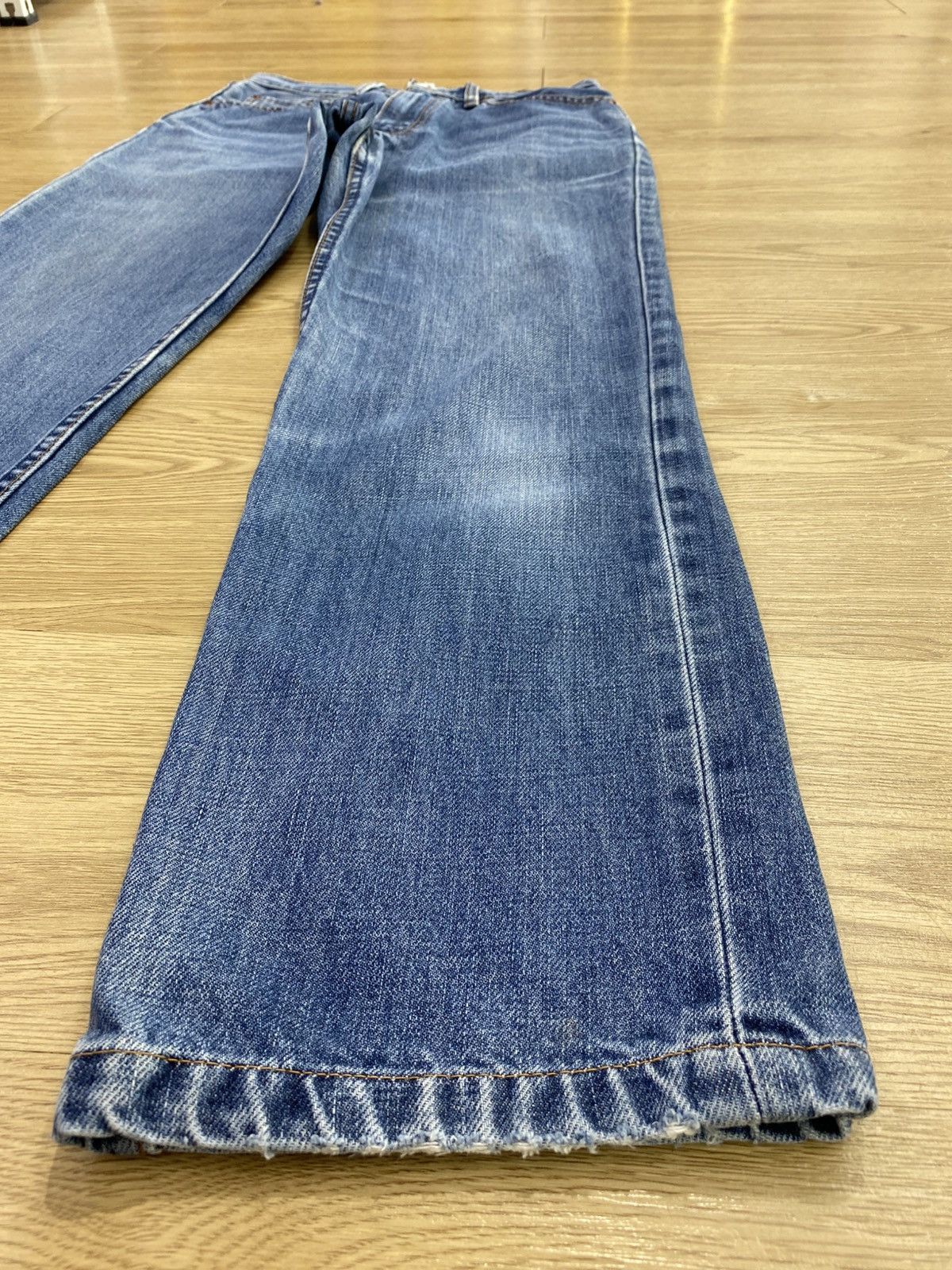 Levi's Levis Brand Acid Blue Wash Style Loose Jeans Size US 27 - 6 Thumbnail